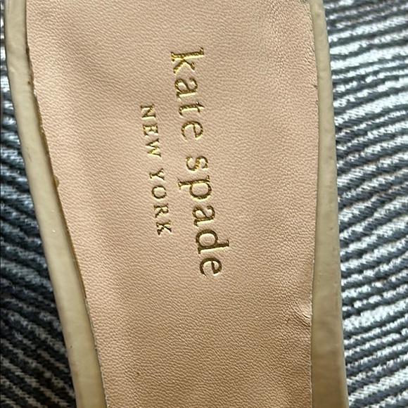 kate spade Cream Mules with Medium Heel - Picture 2 of 8